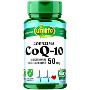 Coenzima Q-10 (Ubiquinona) 60caps 50mg Unilife