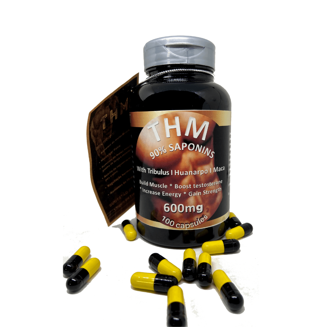 Tribulus 90% Saponins 100 Caps THM Extract - Imagem 2