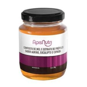 Mel Composto Própolis Eucalipto Agrião e Copaiba 300G