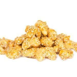 Castanha de Caju Caramelizada com Gergelim (granel 100g)