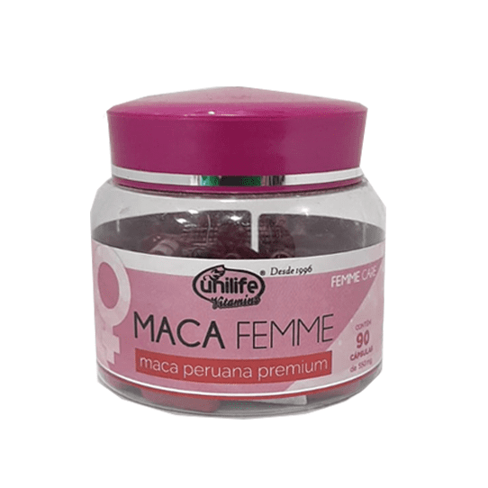 Maca Peruana Premium Femme 90 caps Unilife