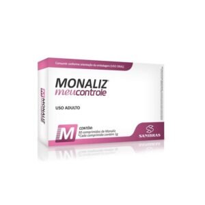 Monaliz - Meu Controle 650mg 30 Comprimidos Sanibras
