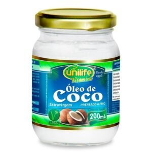 Óleo de Coco Extra Virgem 200ml - Unilife