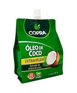 Óleo de Coco Extra Virgem Pouch 500ml - Copra