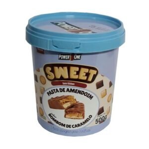 Pasta de Amendoim Sabor Bombom de Caramelo 500g Power One