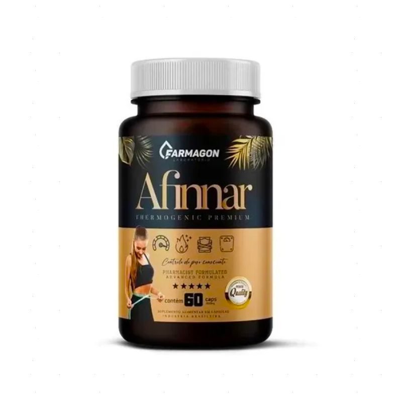 Afinnar 60cpas Redutor de Medidas - Farmagon