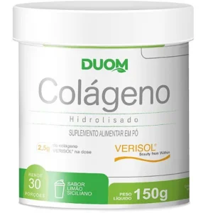 Colágeno Hidrolisado Verisol - Sabor Limão Siciliano 150g - Duom