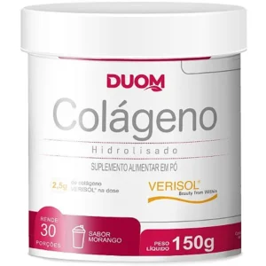 Colágeno Hidrolisado Verisol - Sabor Morango 150g - Duom