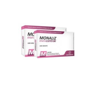 Kit com 2 Monaliz - 650mg 30 Comprimidos Sanibras