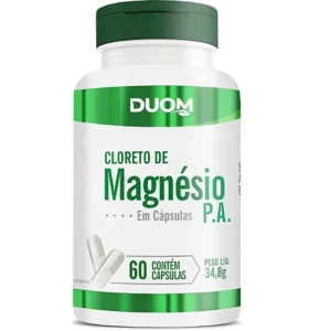Cloreto de Magnésio PA 60caps Duom
