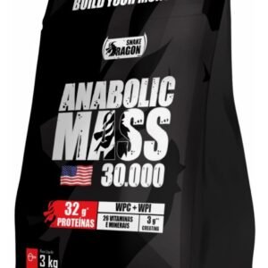 Hipercalórico Anabolic Mass 3kg Snake Dragon