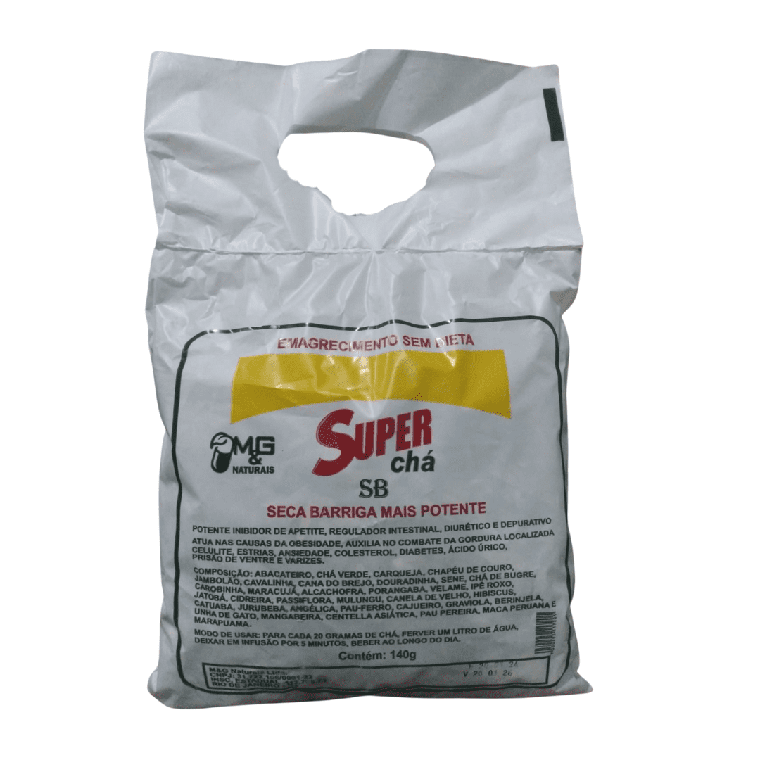 Super Chá SB - Seca Barriga Mais Potente 140g M&G