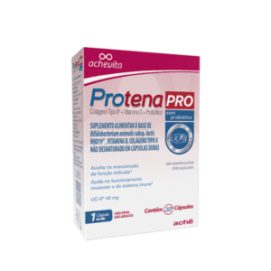 Colágeno Tipo II + Vitamina D + Probiótico 30caps Protena Pro
